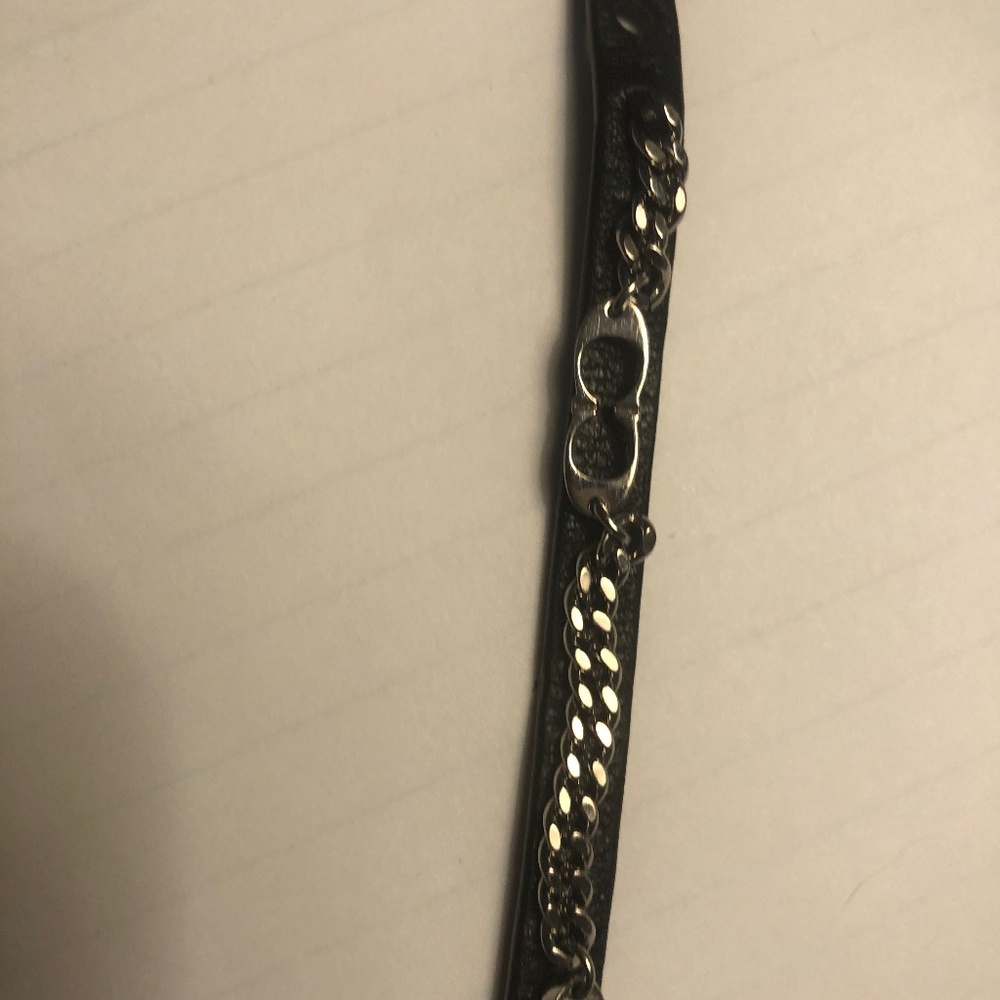 COACH leather bracelet